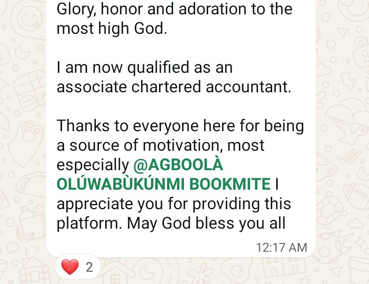agboola_bukunmi's tweet image. While I was away here ICAN result came in. Our effort yielded results.

Congratulations 🎉 🎉 🎉 

Next accountability class starts in August.

#ican
#Accountability
#accountingsolutions 
#DisciplineWins