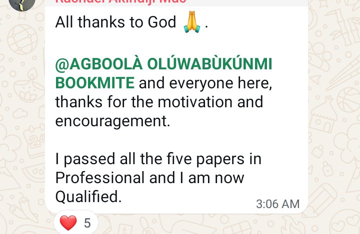 agboola_bukunmi's tweet image. While I was away here ICAN result came in. Our effort yielded results.

Congratulations 🎉 🎉 🎉 

Next accountability class starts in August.

#ican
#Accountability
#accountingsolutions 
#DisciplineWins