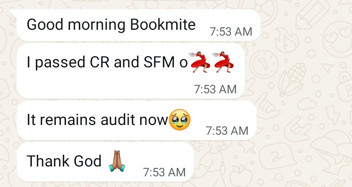 agboola_bukunmi's tweet image. While I was away here ICAN result came in. Our effort yielded results.

Congratulations 🎉 🎉 🎉 

Next accountability class starts in August.

#ican
#Accountability
#accountingsolutions 
#DisciplineWins