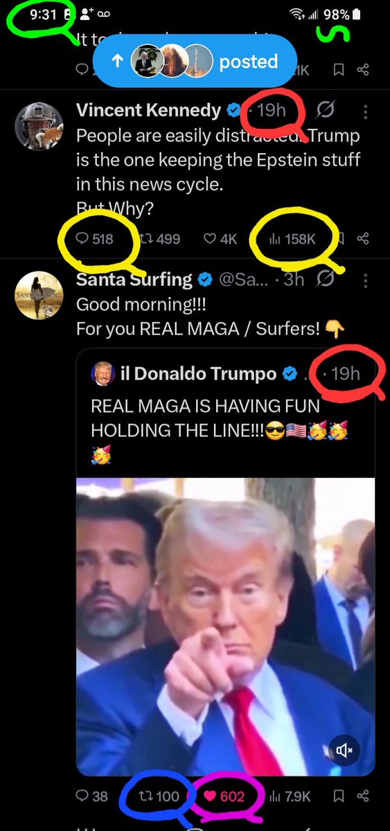 DeanDavis33's tweet image. #WhatAreTheOdds 🐇
😎1️⃣9️⃣ #Nineteen 🦋
6️⃣0️⃣2️⃣ #SixZeroTwo 
1️⃣0️⃣0️⃣ #OneHundred 
5️⃣1️⃣8️⃣ #FiveOneEight
9️⃣3️⃣1️⃣ #NineThreeOne