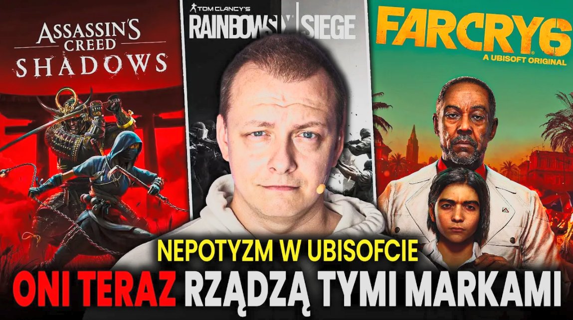 Nowy materiał: Teraz to ONI rządzą Far Cry, Rainbow Six i Assassin's Creed! Czy SYN GUILLEMOTA z Ubisoft coś zmieni? youtu.be/o944W2F9zNA

Właśnie dowiedzieliśmy się, że nowo utworzona spółka Tencetu i Ubisoftu, która ma pod sobą główne marki starego Ubisoftu (Far Cry,