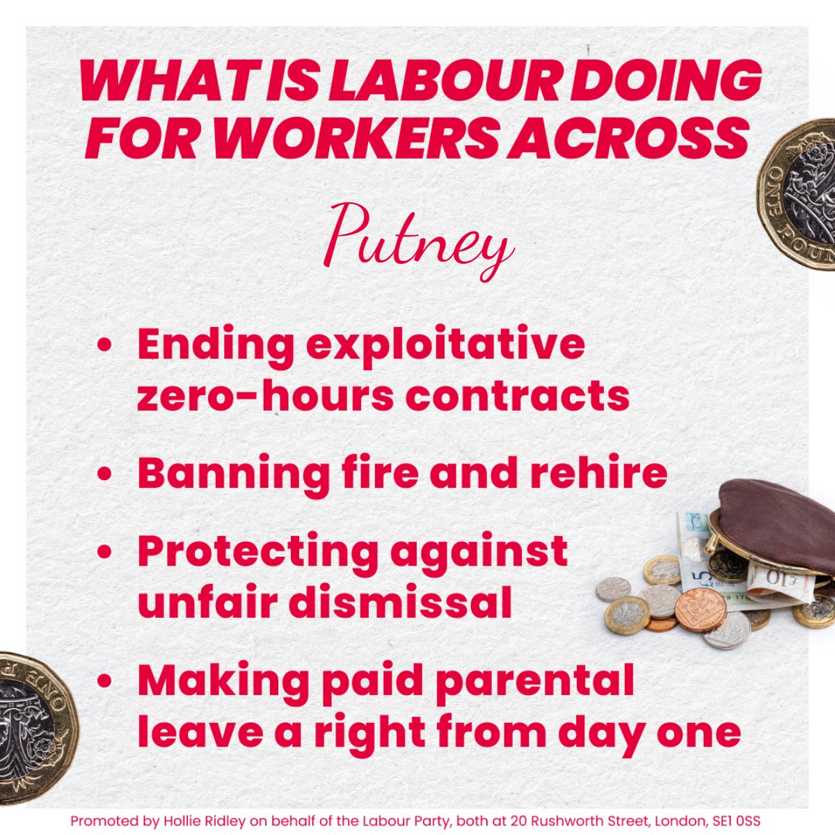 PutneyLabour's tweet image. Labour is delivering better jobs with better job security for people across Putney.