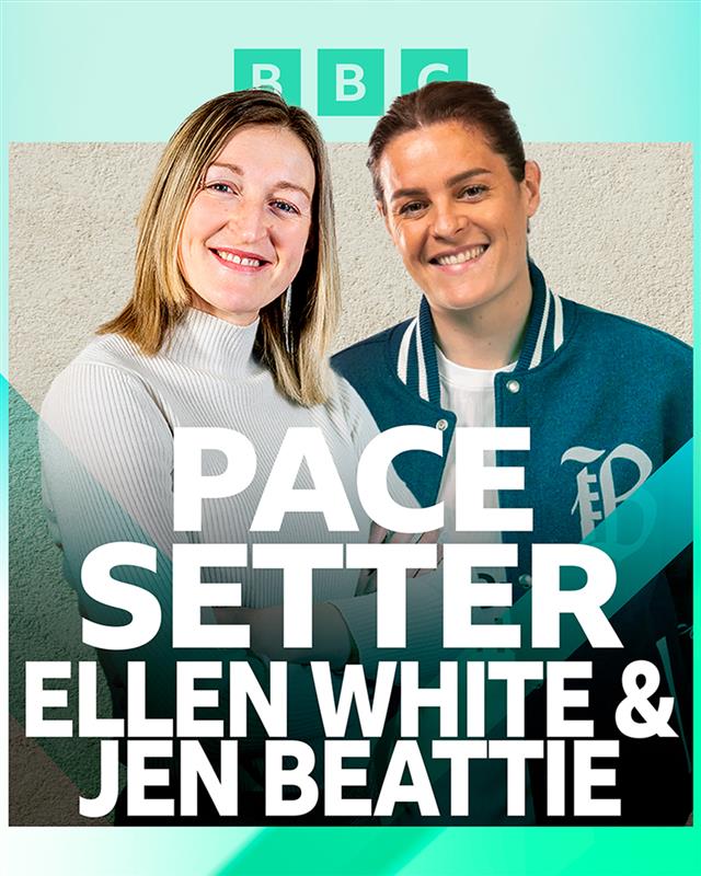 bbc5live's tweet image. Looking for the perfect running playlist to accompany #WEURO2025? ⚽️
Women's Football Weekly's Ellen White and Jen Beattie pick their favourite tracks for this guest episode of Pace Setter
Listen now on BBC Sounds 🎧
bbc.co.uk/sounds/play/p0…