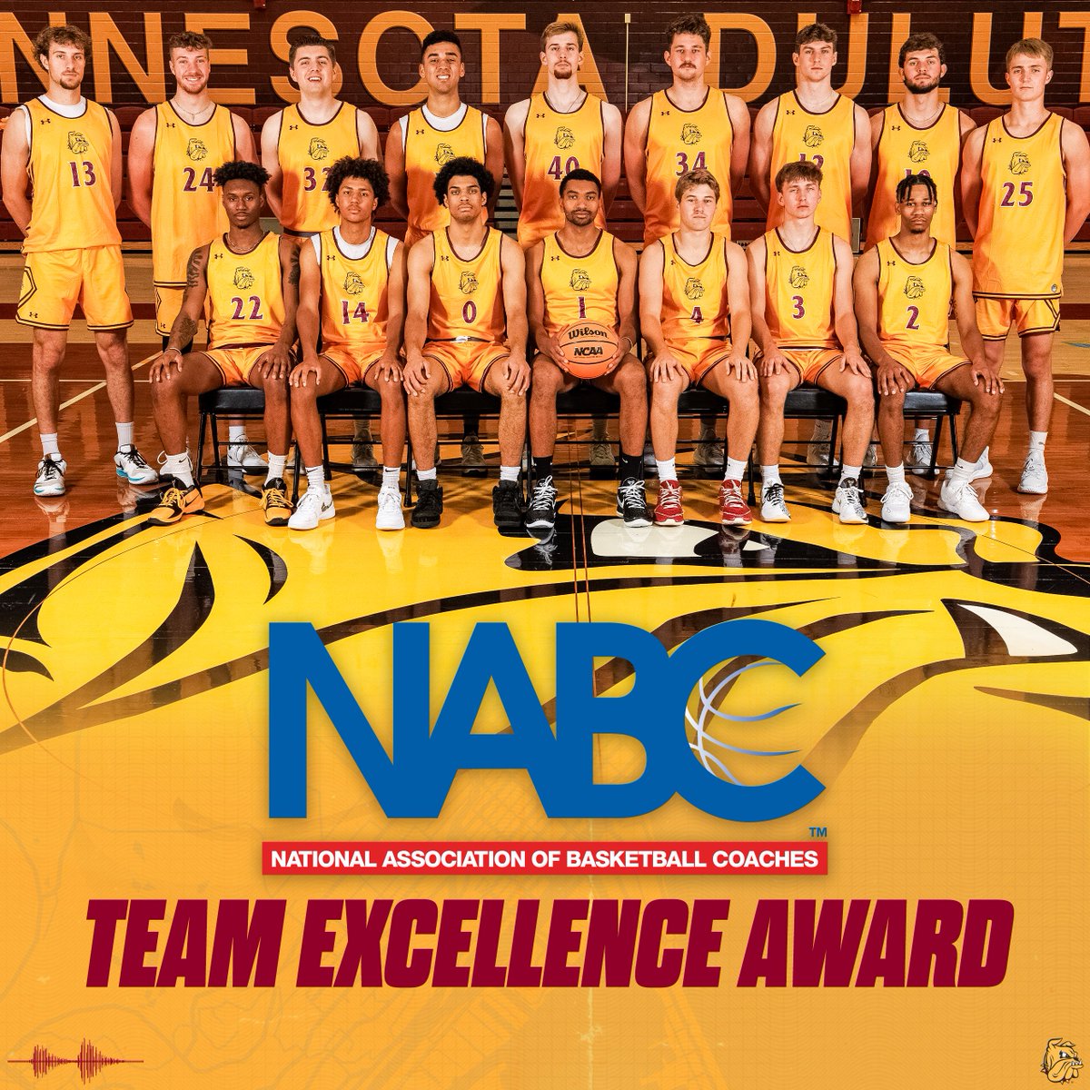 UMDBulldogs's tweet image. Bulldog Basketball Earns NABC Team Academic Excellence Award, Six Named to Honors Court
More on UMD's Newest Honor: umdbulldogs.com/news/2025/7/17…