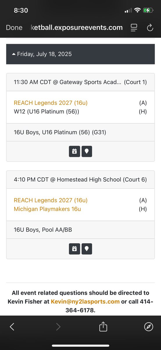 Ken White Jr (@kensoshifty) on Twitter photo EARNED a top seed for <a href="/ny2lasports/">NY2LA SPORTS</a> Summer Jam this weekend in Milwaukee. COLLEGE COACHES here is our schedule.
<a href="/Gibbs_Dan_/">Dan Gibbs</a> <a href="/fabhoopss/">Fab Hoops</a> <a href="/MHS_Boys_/">Midwest Hoops Spotlight</a> <a href="/grant_matheny/">Grant Matheny</a> <a href="/scoopIPS/">TJ Kelley</a> <a href="/jgilbertsport/">Jonathon Gilbert</a> <a href="/BrzezinskiAlec/">Alec Brzezinski</a> <a href="/BankHoops/">Bank Hoops - Stephen Bell</a> <a href="/MittenRecruit/">MittenRecruit</a> <a href="/PrepHoopsMI/">Prep Hoops Michigan</a> <a href="/HankampScott/">Scott Hankamp</a> EARNED a top seed for <a href="/ny2lasports/">NY2LA SPORTS</a> Summer Jam this weekend in Milwaukee. COLLEGE COACHES here is our schedule.
<a href="/Gibbs_Dan_/">Dan Gibbs</a> <a href="/fabhoopss/">Fab Hoops</a> <a href="/MHS_Boys_/">Midwest Hoops Spotlight</a> <a href="/grant_matheny/">Grant Matheny</a> <a href="/scoopIPS/">TJ Kelley</a> <a href="/jgilbertsport/">Jonathon Gilbert</a> <a href="/BrzezinskiAlec/">Alec Brzezinski</a> <a href="/BankHoops/">Bank Hoops - Stephen Bell</a> <a href="/MittenRecruit/">MittenRecruit</a> <a href="/PrepHoopsMI/">Prep Hoops Michigan</a> <a href="/HankampScott/">Scott Hankamp</a>