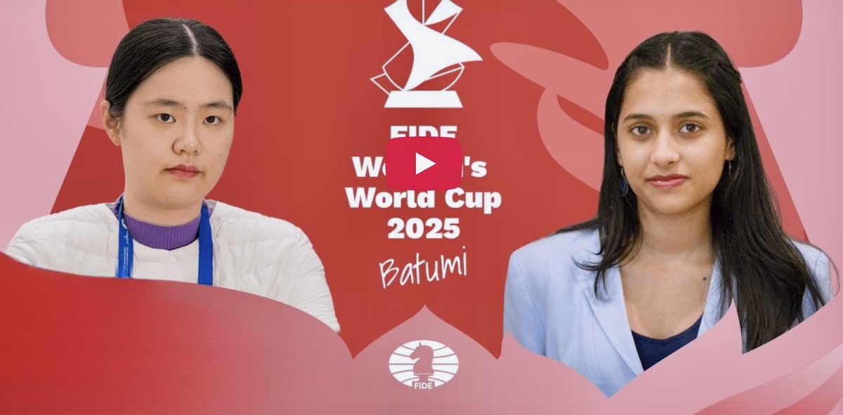 SusanPolgar's tweet image. 8 players are heading to the playoffs tomorrow for 4 remaining spots in the quarterfinals at 2025 Women's World Cup!
womenscup2025.fide.com
@FIDE_chess @ECUonline @WOMChess @FideWomen