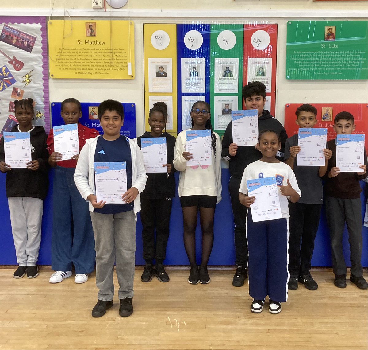 Congratulations to those in year 6 who took part in the “If you were an engineer” competition. A special congratulations to MD and AI who were runners up in the Central England area. Well done to all of you!