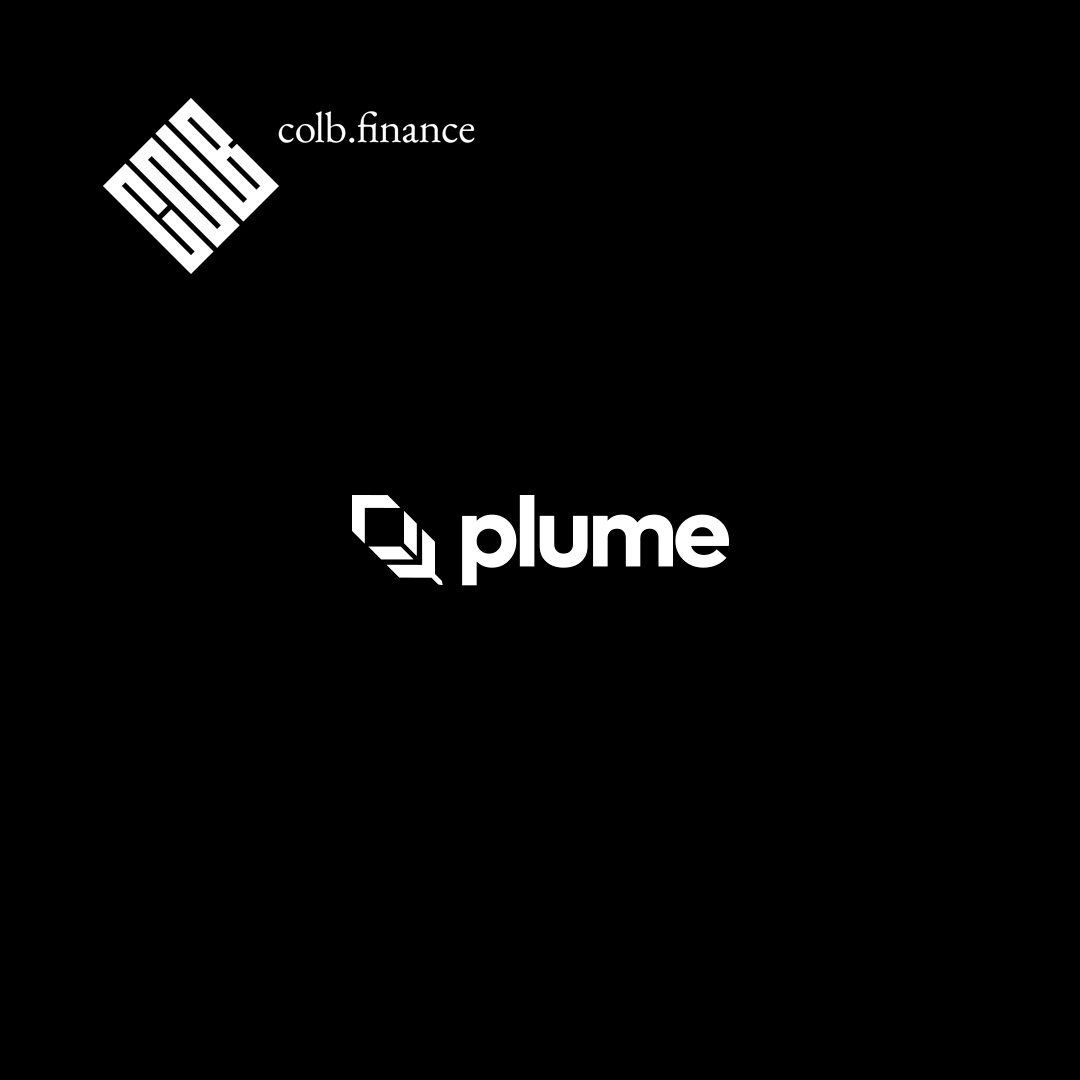 Colb (@colbfinance) on Twitter photo 🟨 Building the rails for RWAfi with <a href="/plumenetwork/">Plume - RWAfi Chain</a>
We’re partnering with Plume to bring tokenized pre-IPO equities and institutional investment strategies onto their purpose-built Layer 1 for real-world asset finance.
Birds and the bees fly together. 🪶🐝 🟨 Building the rails for RWAfi with <a href="/plumenetwork/">Plume - RWAfi Chain</a>
We’re partnering with Plume to bring tokenized pre-IPO equities and institutional investment strategies onto their purpose-built Layer 1 for real-world asset finance.
Birds and the bees fly together. 🪶🐝