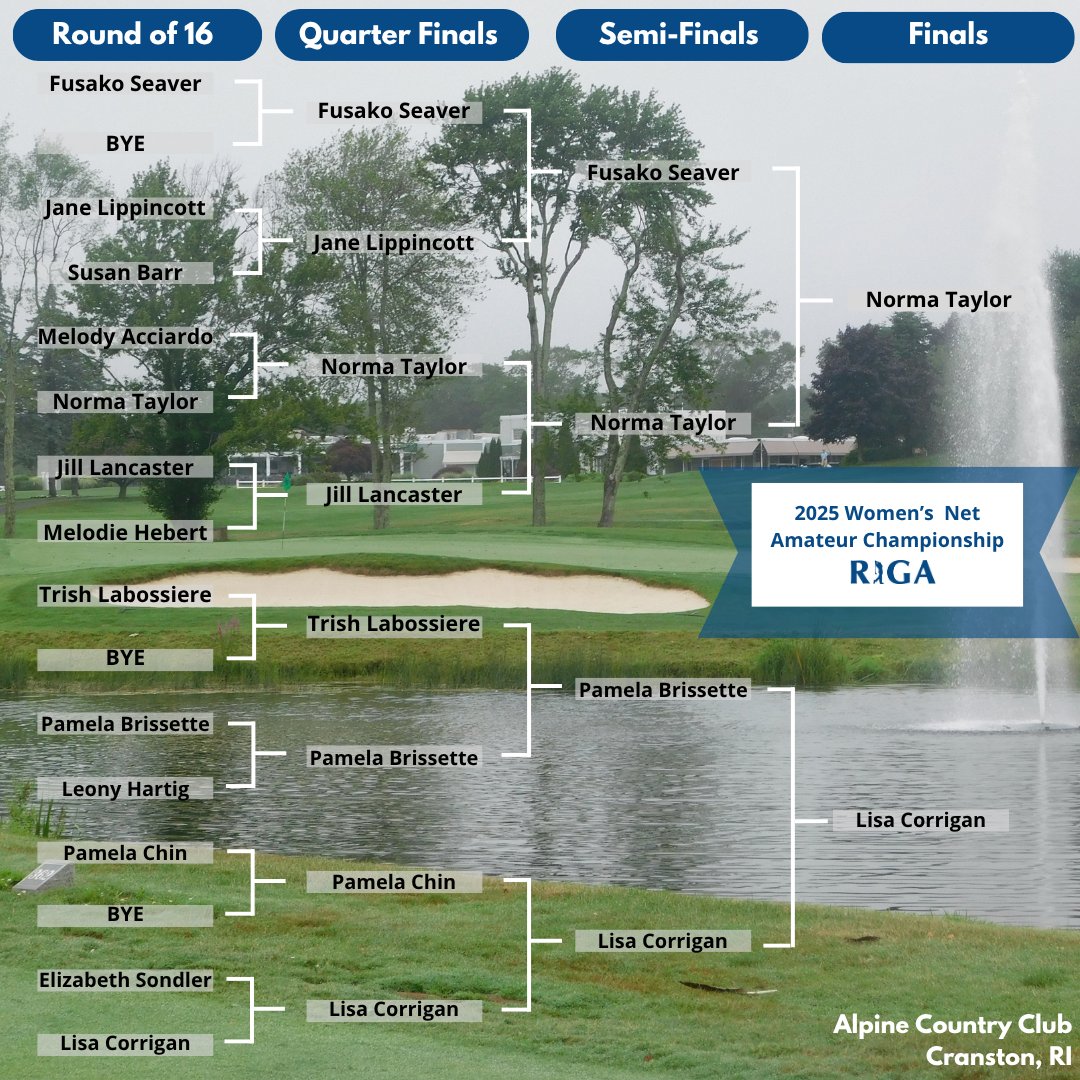 RIGAlinks's tweet image. The Final match of the 2025 Women's Net Amateur Championship is now set!
