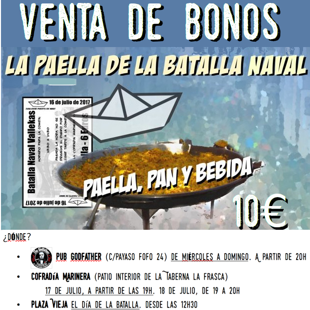 Venga... no dejes lo de comprar el bono para el domingo que luego te quedas sin él. Mira la info de cómo obtener los bonos en la imagen. Ya queda menos para la 
#BatallaNavalVk
#VallekasPuertodeMar
#MójatePorUnaViviendaDignayAsequible
#43añosdeUtopía