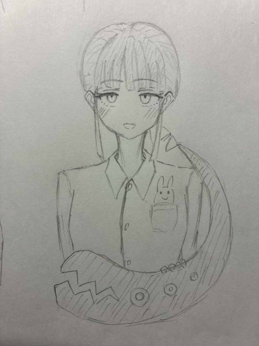 hoshido_range's tweet image. うちの子ラクガキ