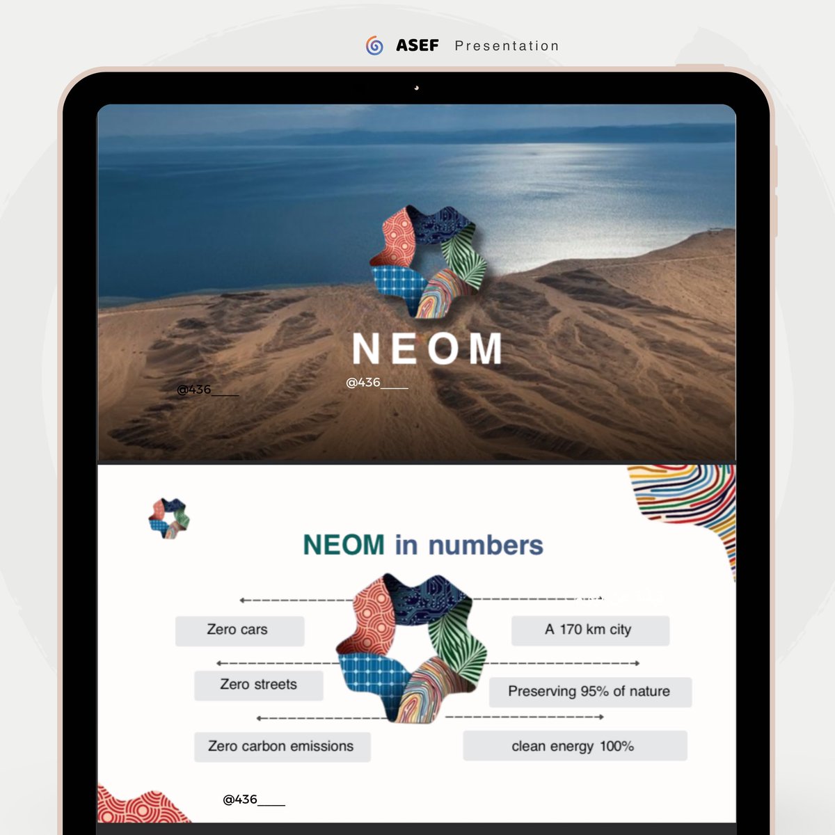 برزنتيشن #NEOM #نيوم