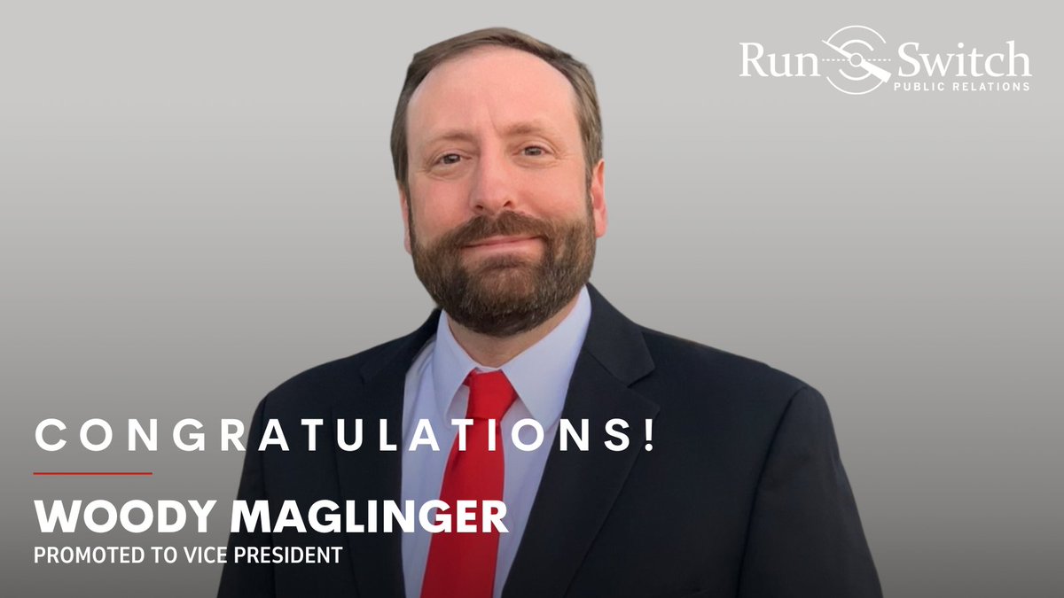 RunSwitchPR's tweet image. RunSwitch PR turns 13 today, and we’re celebrating our growth by expanding our leadership team!

Join us in celebrating Woody Maglinger and Courtney Norris who have been promoted to VICE-PRESIDENT!

Read more here: runswitchpr.com/2025/07/runswi…