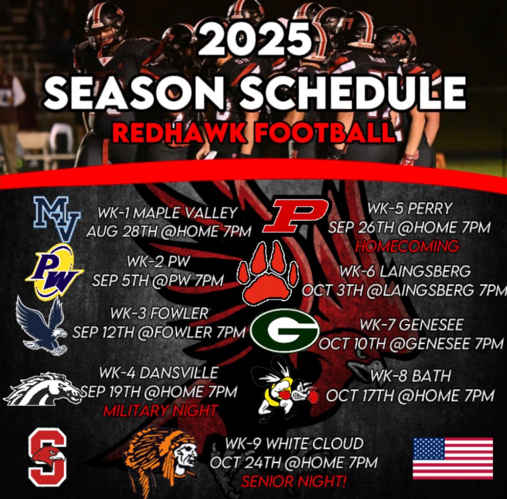 RedHawk Football tweet media