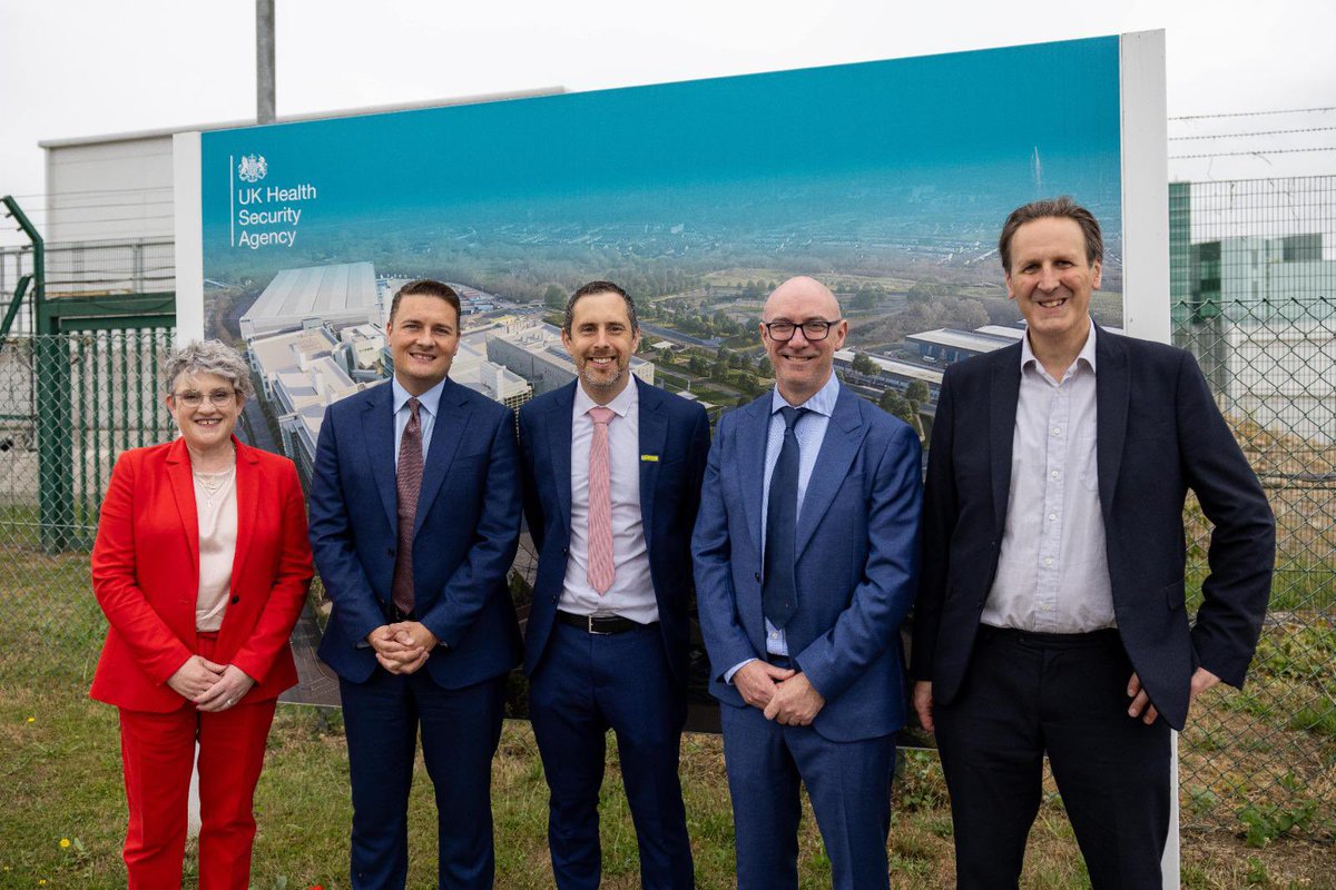wesstreeting's tweet image. It’s… Harlow!
After years of Tory dither and delay, today I announced that the UK’s high security containment labs - a critical part of our health and national security - will have a new home in Harlow.
Brilliant case made by @ChrisVinceMP.
A big win for him and for Harlow.