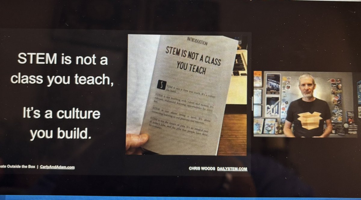 Van Ridlehuber (@mrsrlovestech) on Twitter photo Always love learning with <a href="/dailystem/">dailySTEM Chris Woods</a> l had so many take aways in this session! I loved how you shared the 4C’s make content stickier and engaging for students! #stemteachersummit <a href="/carlyandadam/">Carly And Adam</a> Always love learning with <a href="/dailystem/">dailySTEM Chris Woods</a> l had so many take aways in this session! I loved how you shared the 4C’s make content stickier and engaging for students! #stemteachersummit <a href="/carlyandadam/">Carly And Adam</a>