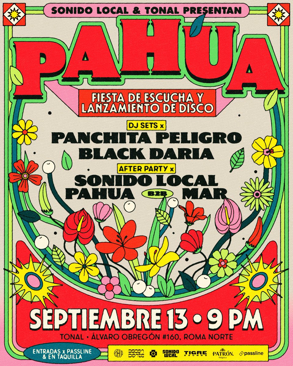 LinneMagazine's tweet image. Pahua hará el lanzamiento de su nuevo álbum &quot;Cerca del Lugar&quot; el próximo 13 de septiembre  🔥 La cita es en TONAL y habrá muchos invitados👇