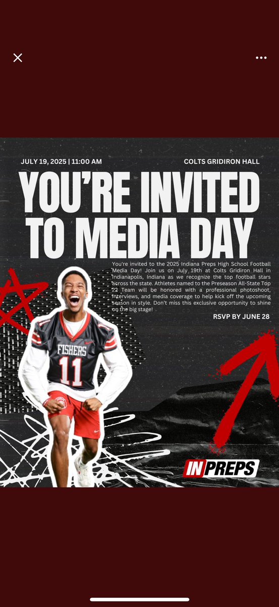 Honored to be named to the Preseason All-State Top 22 team!! I’m beyond blessed that <a href="/IndianaPreps/">Indiana Preps</a> invited me!#agtg 

<a href="/IndyWeOutHere/">IndyWeOutHere ‼️</a> <a href="/PrepRedzoneIN/">Prep Redzone Indiana</a> <a href="/SWI_Sports/">SW Indiana Sports</a> <a href="/PrepRedzone/">Prep Redzone 🏈</a> <a href="/KyleNeddenriep/">Kyle Neddenriep</a> <a href="/hunt_Rob/">Rob Hunt</a> <a href="/Coach_Boddie/">Jared T. Boddie</a> <a href="/IndianaMaxPreps/">Indiana MaxPreps</a> <a href="/CoachKazMU/">Neil Kazmierczak</a> <a href="/_coachbporter/">Ben Porter</a> <a href="/CoachDreyer64/">Austin Dreyer</a>