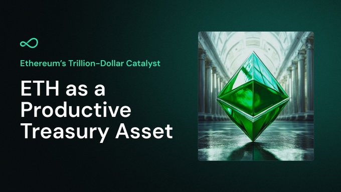 Ethereum Trillion-Dollar Catalyst: ETH as a Productive Treasury Asset