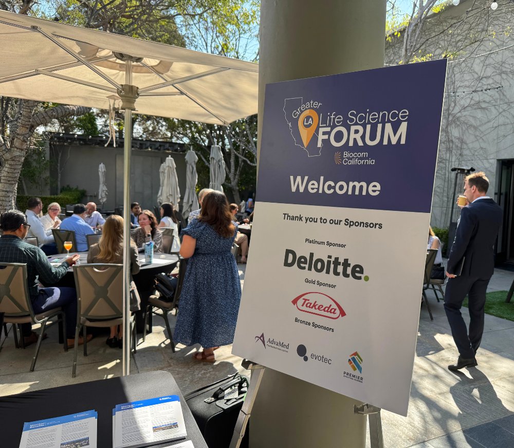 BiocomCA's tweet image. Our 4th annual Greater LA Life Science Forum is officially underway! Join the conversation by using #LALifeScienceForum.