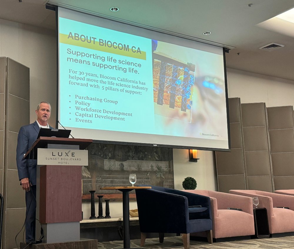 BiocomCA's tweet image. Our 4th annual Greater LA Life Science Forum is officially underway! Join the conversation by using #LALifeScienceForum.