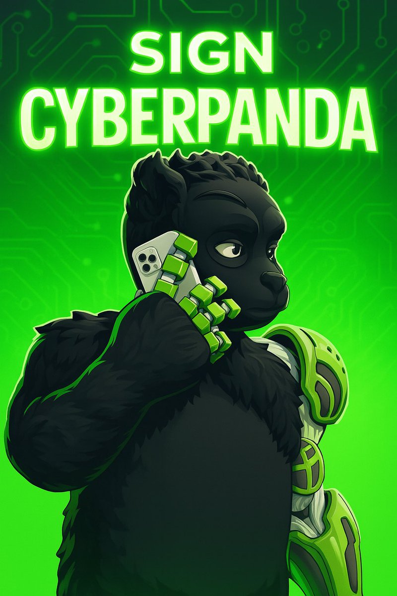 sign cyberpanda ✍️🐼🦾