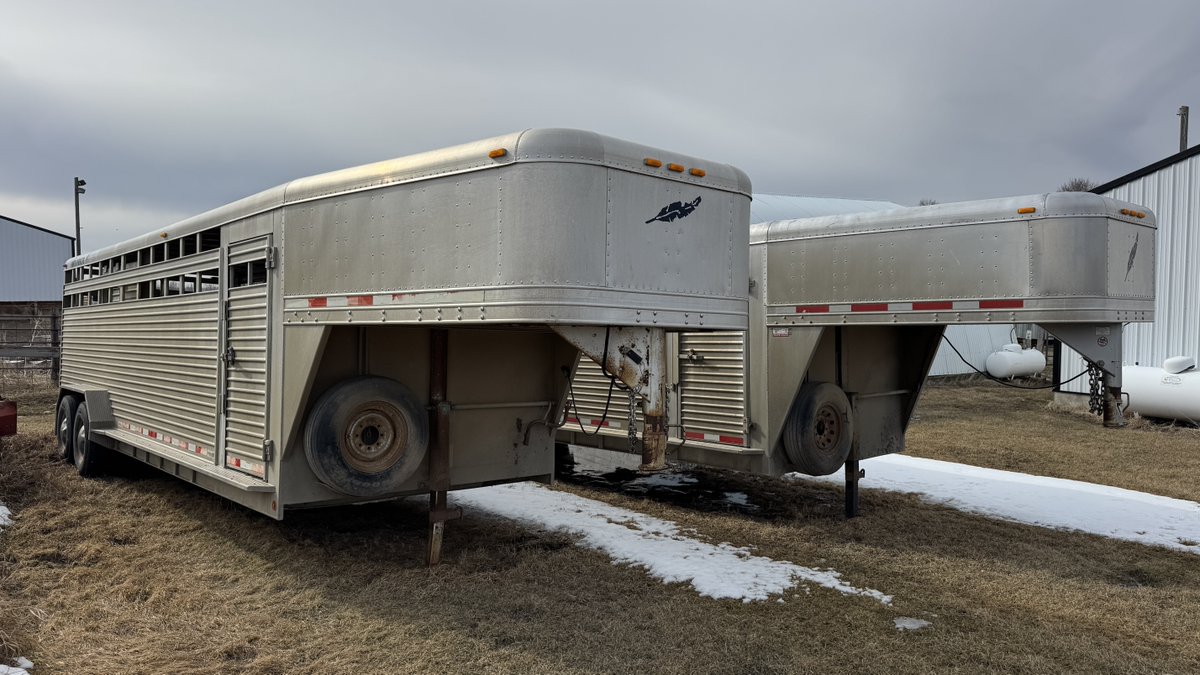 SteffesGroup's tweet image. Calling all cattle and livestock producers! The Neva Simmentals Livestock Equipment Auction is for you! Items are located in Kensal, ND. Bid on trailers, chutes, feeders, windbreaks, and more. Click for full auction details and descriptions. Be the last to bid on July 23rd!…
