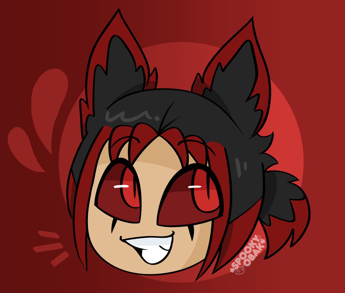 SpookyObak's tweet image. Chibi heads for @AsheLovenstein!
(There were multiple expressions of each one :3)
#HazbinHotel #HazbinHotelOC