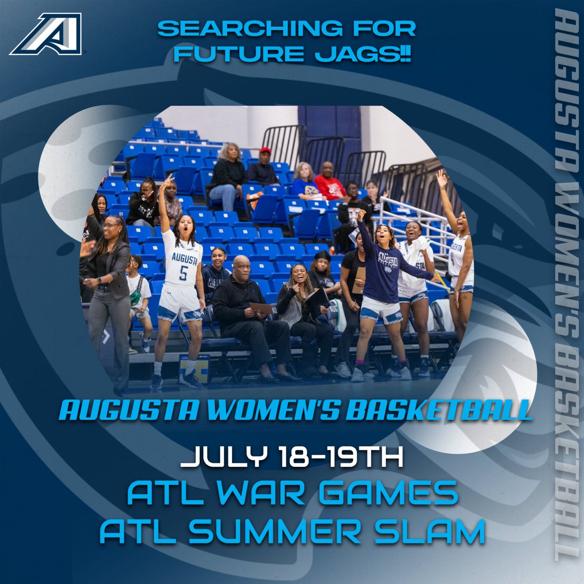 We’ll be at LakePoint for War Games &amp; Summer Slam! Drop your schedules!! 

#AUWBB #WBB #AU