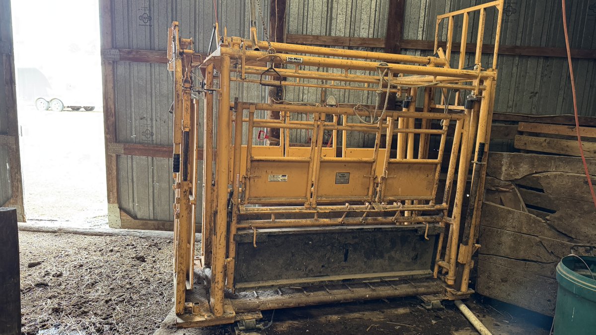 SteffesGroup's tweet image. Calling all cattle and livestock producers! The Neva Simmentals Livestock Equipment Auction is for you! Items are located in Kensal, ND. Bid on trailers, chutes, feeders, windbreaks, and more. Click for full auction details and descriptions. Be the last to bid on July 23rd!…