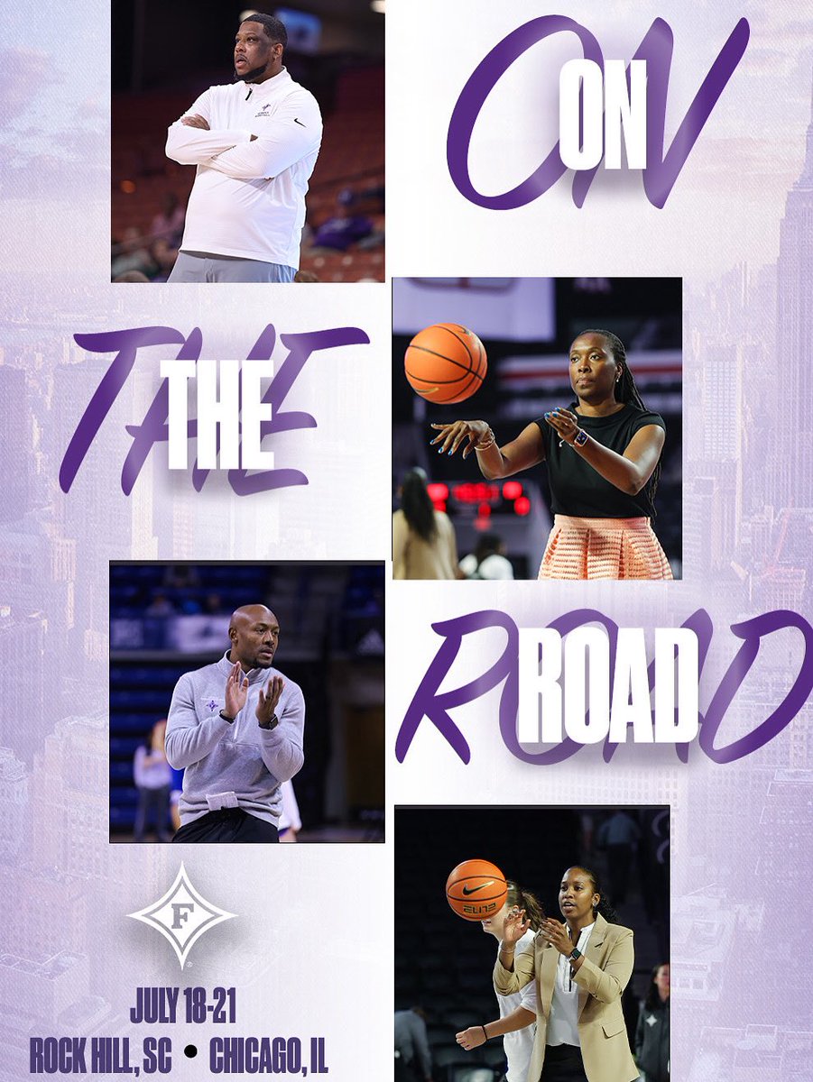 COACHES ON  ROAD ‼️
📍Rock Hill, SC and Chicago, IL
⌚️July 18th -21st