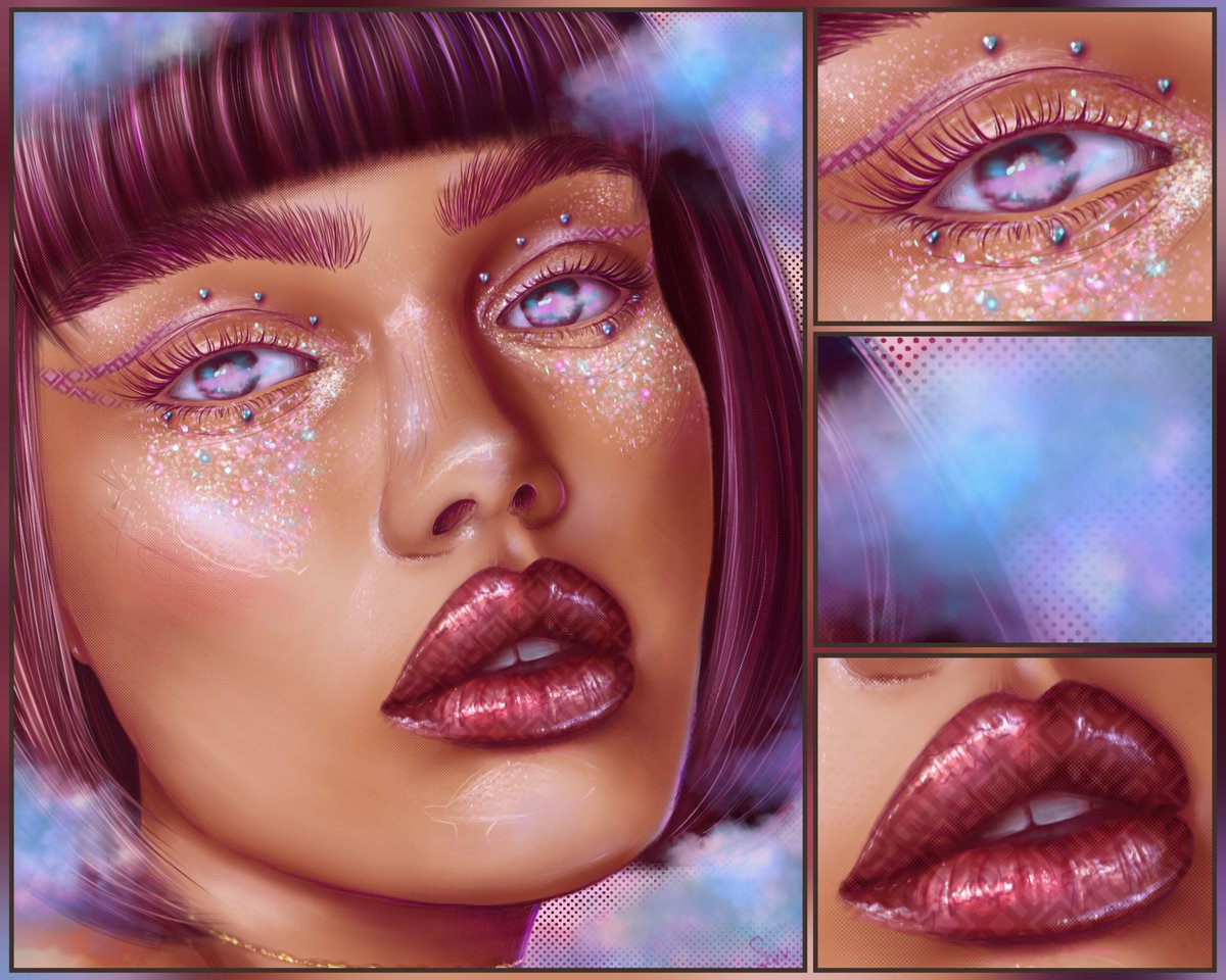 "𝑰𝒏 𝒅𝒓𝒆𝒂𝒎𝒔"
With details 💎
Digital hand-drawing 
Available 3/10 edition