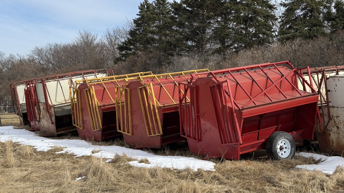 SteffesGroup's tweet image. Calling all cattle and livestock producers! The Neva Simmentals Livestock Equipment Auction is for you! Items are located in Kensal, ND. Bid on trailers, chutes, feeders, windbreaks, and more. Click for full auction details and descriptions. Be the last to bid on July 23rd!…