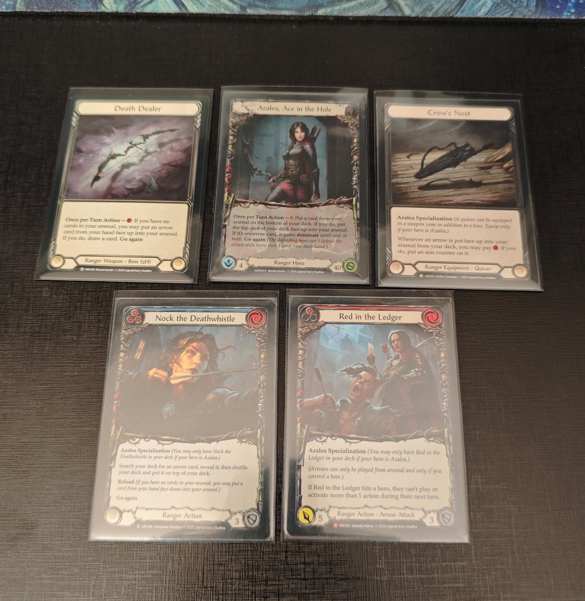 Today is your last day, Azalea. I hope to land plenty of Dominated Red in the Ledger as a farewell. #fabtcg