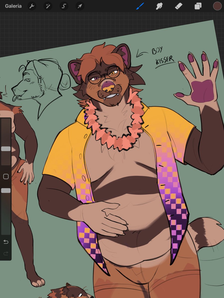 wictoar's tweet image. Big boi kisser