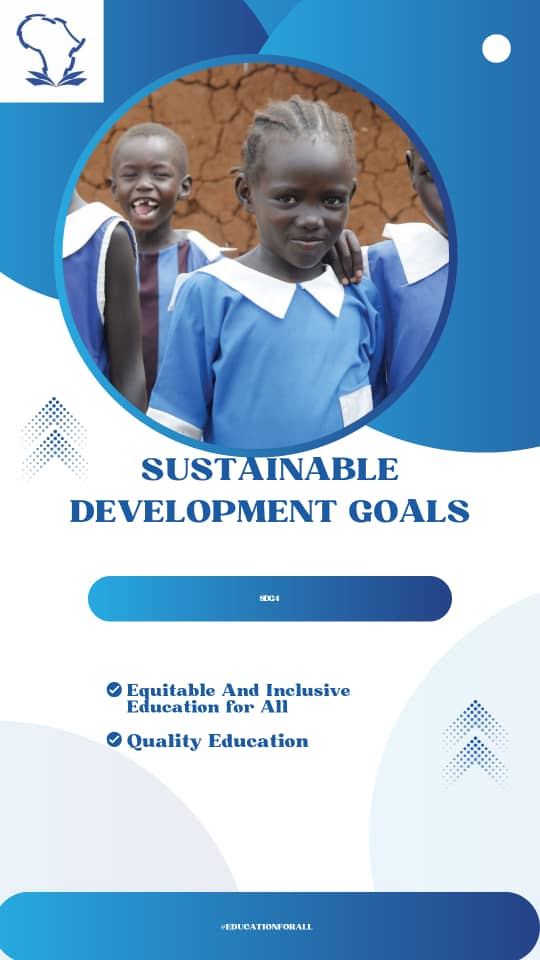Afriteaching's tweet image. SDG4 signifies the importance of education, which necessitates strong and efficient funding to achieve sustainability within the education framework. It ensures a high-quality, inclusive, and equitable educational system for all learners across the globe. #EducationForAll