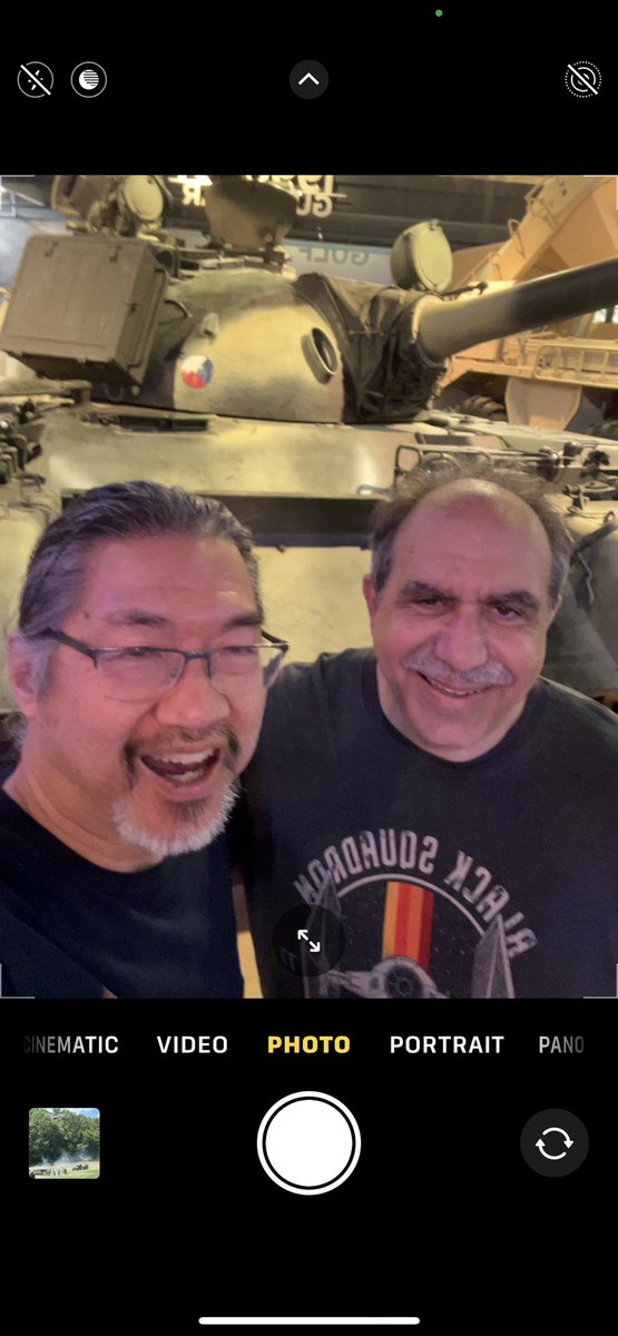 thefrankwu's tweet image. Last weekend @jerrygulla and I went to see the battle of Okinawa re-enaction at the American Heritage Museum. They even had a plane from 1945 that was there. That museum is so cool - full of tanks. TANK TANK TANKS! You can ride a Sherman tank (which I did long ago!). So cool.