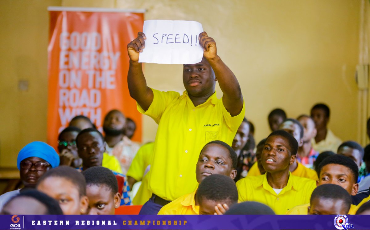 NSMQGhana's tweet image. EASTERN REGIONAL CHAMPIONSHIP:

End of Round 2:

Pope John SHS &amp;amp; Minor Seminary: 35pts
Presby SHS, Suhum: 20pts
Presby SHS, Adeiso: 15pts
Attafuah SHTS: 06pts

@Goil_Official

#NSMQ2025 #Primetime