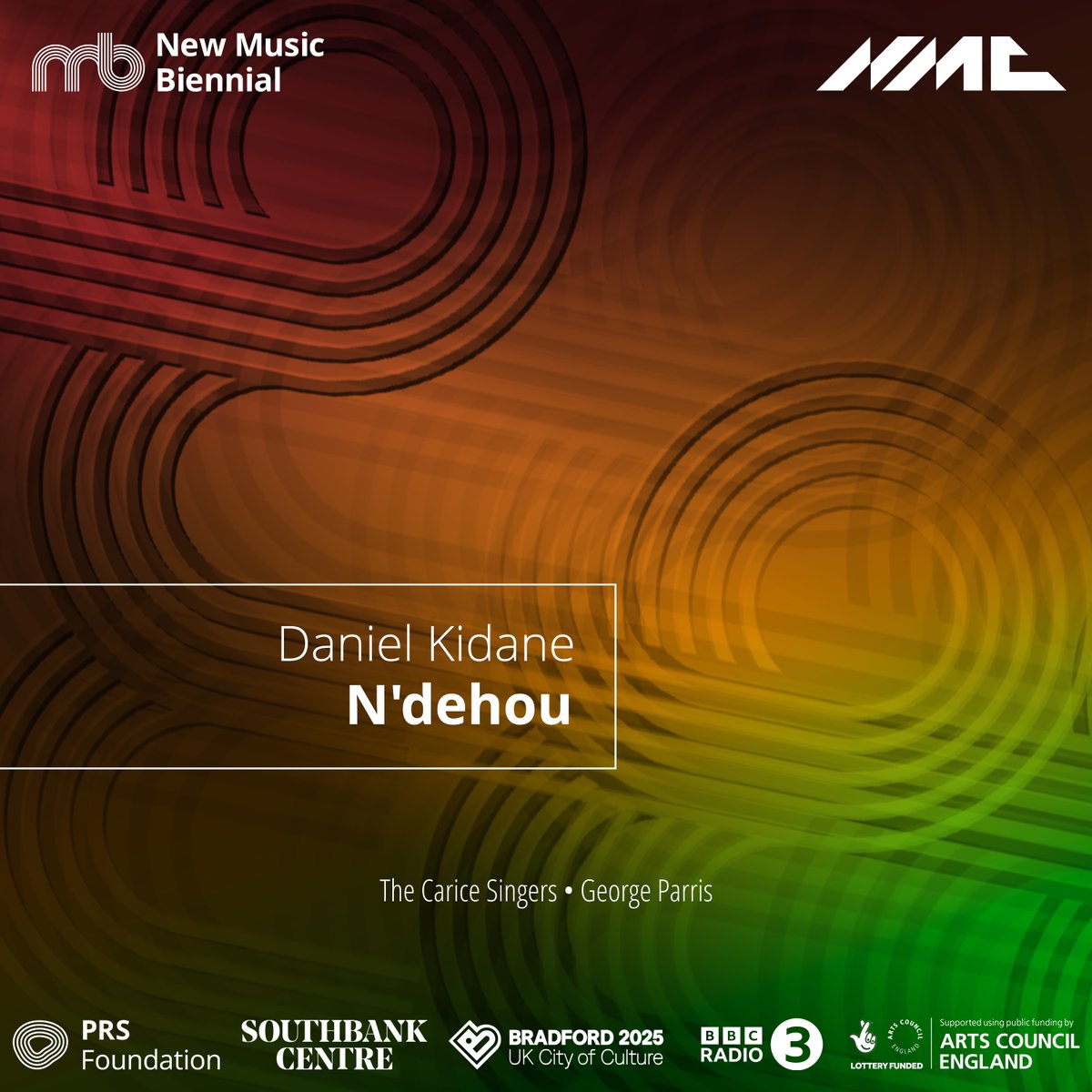 nmcrecordings's tweet image. OUT NOW - @dan_kidane 'N'dehou'
Inspired by Cameroonian musicologist Francis Bebey’s n’dehou flute, 'N'dehou' blends multimedia and interactive performance. Commissioned by @carice_singers, cond. George Parris
Listen now 🔗nmcrecs.lnk.to/Ndehou
