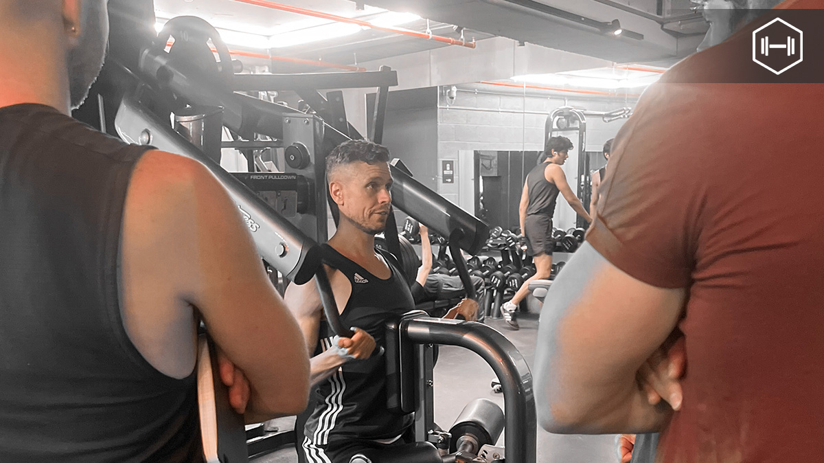 The reverse grip pull-down is a fantastic variation to target the lower lats and add variety to back training.

With an underhand grip, clients often get a stronger range of motion, but only if form is on point. Cue them to sit tall, avoid leaning too far back, and pull the bar