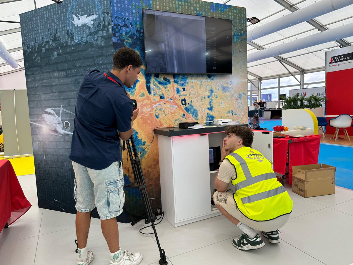 Our STEM stand for #RIAT25 is almost complete!
 
Are you ready to learn more about technology behind some of your favourite aircraft?
 
Discover how your Science, Technology, Engineering and Mathematics skills can help shape the next-generation of flight!
 
It's going to be an