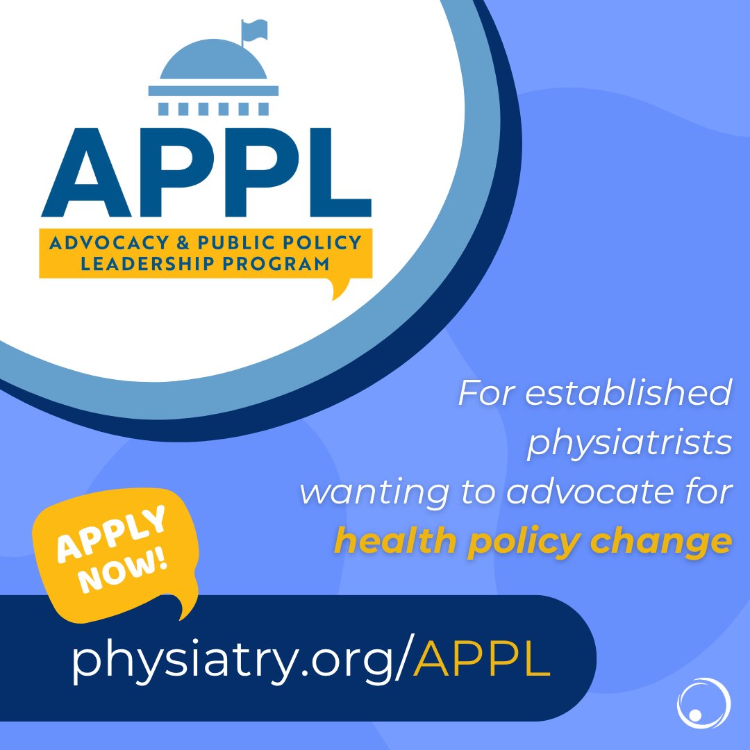 AAPhysiatrists's tweet image. 📣Applications are now OPEN for our three renowned programs: RMSTP, PAL, & APPL!
AAP’s educational programs help you lead, research, and grow the specialty. Looking to take your #physiatry career to the next level?
Three paths. One step: apply today 👉 zurl.co/GWASM