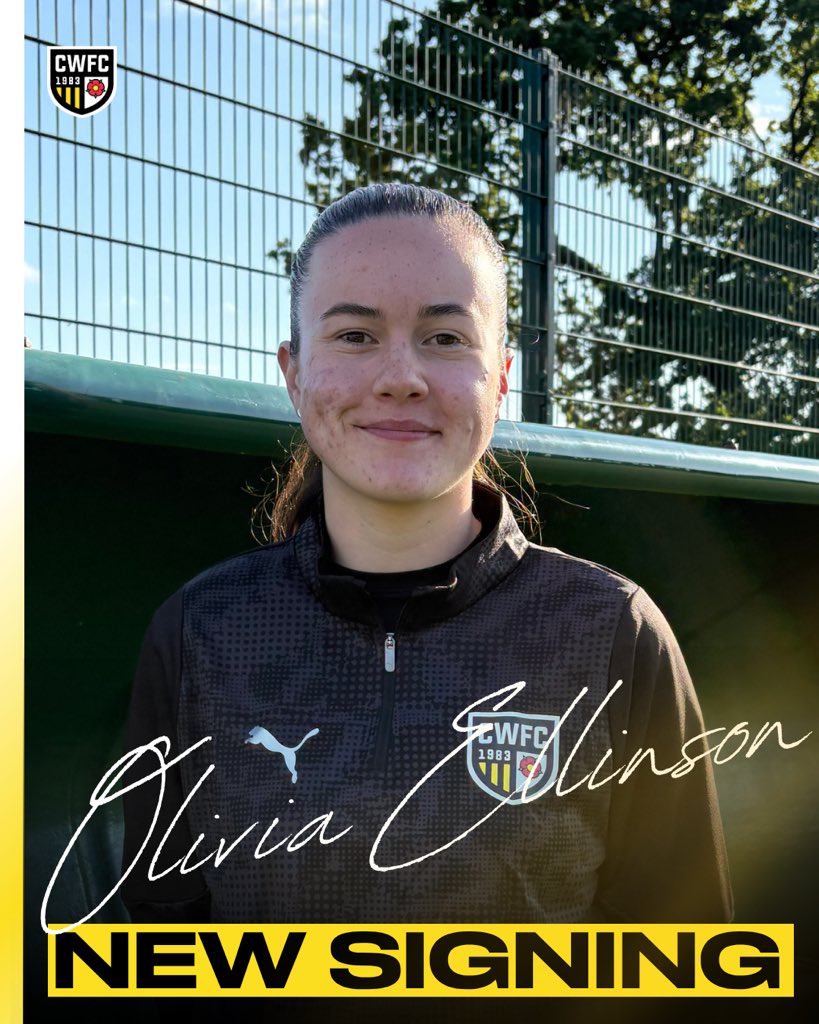 We are delighted to announce our third summer signing…Olivia Ellinson! 

Olivia is a centre forward with a prolific goal scoring record across the last three seasons. We can’t wait to see her scoring goals for Chorley ⚽️

Olivia joins us from Mossley Hill Athletic Ladies.