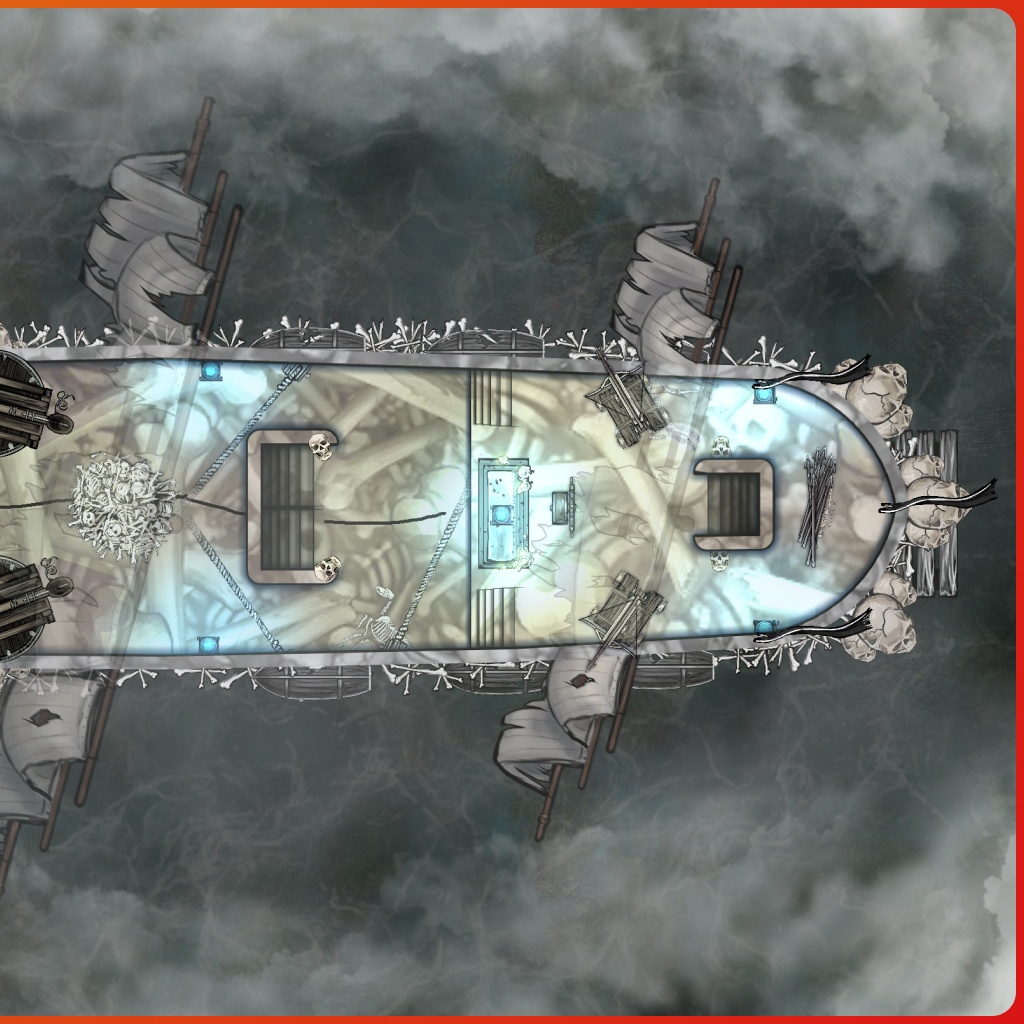 🗺️ "Undead Ghost Ship" by GreatGM

Download this map for free ⬇️
dungeonfog.com/hub/u/greatgm/…

#dungeonmaster #rpg #battlemap #maps