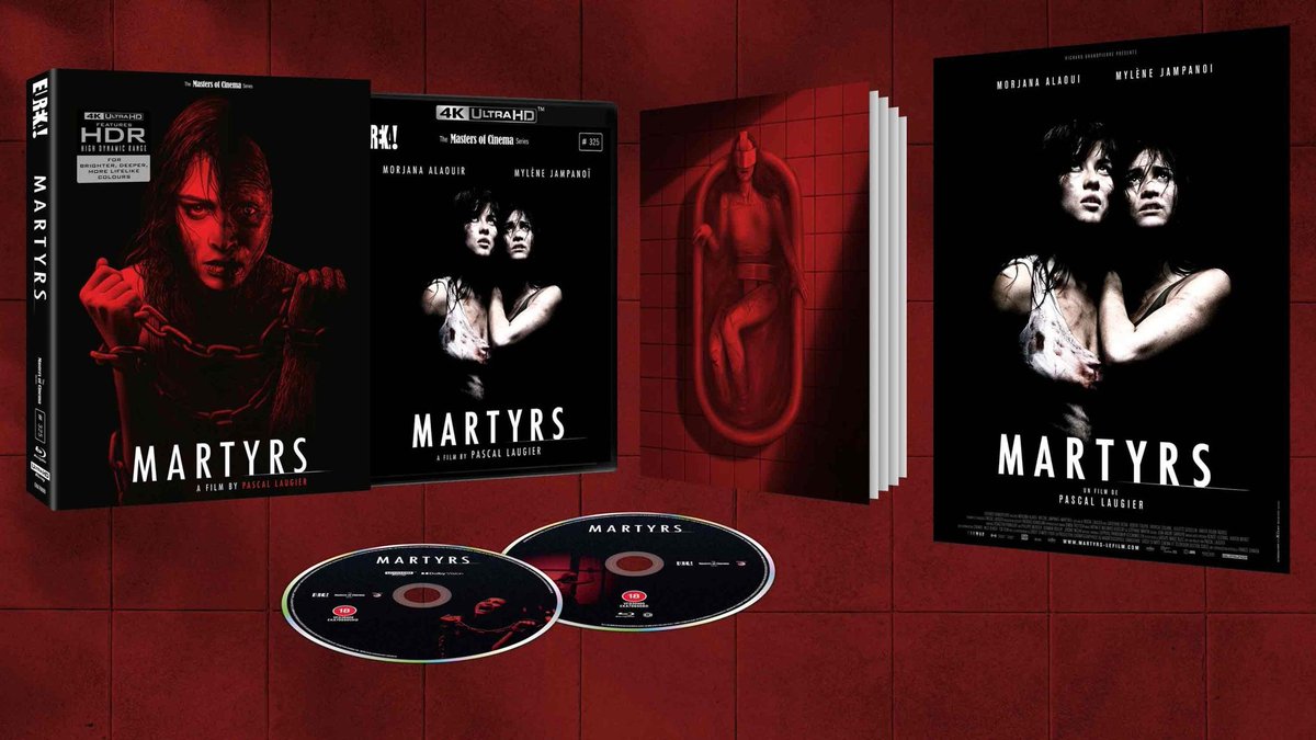 À paraître le 27 octobre prochain au 🇬🇧 via <a href="/Eurekavideo/">Eureka Entertainment</a> : #Martyrs (2008) en #4KUltraHD. #WeLovePhysicalMedia 📀