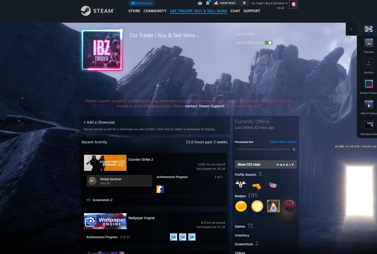 1bzTrader - BUYING SKINS tweet media