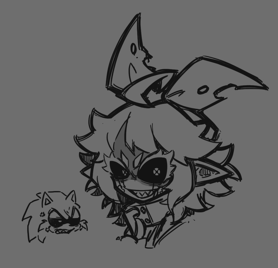 Her eyes can change shape freely, so she can pull off dumb pranks like this too. Not that anyone’s asking for it.