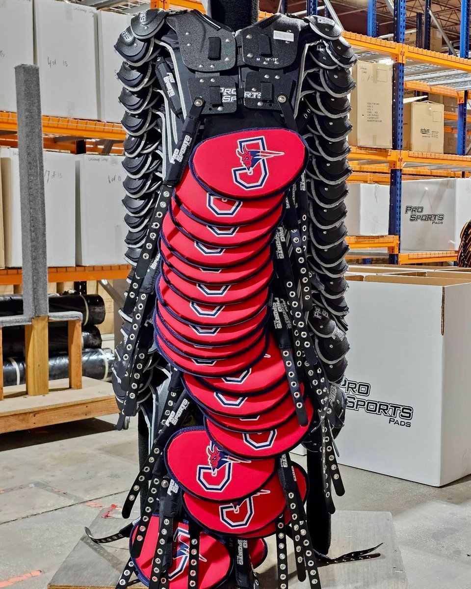 Pro Gear Sports (@progearfb) on Twitter photo Custom #RedDevil gear going out the door!โ๐๐ฅ
Klay Killingsworth at <a href="/BakersSports/">Baker's Sports</a> got it done for <a href="/RD4LFootball/">Jackson Red Devils Football</a>!
<a href="/ProSports_Pads/">ProSportsPads</a>
<a href="/KlayK_97/">Klay Killingsworth</a>
<a href="/ProGearNellie/">Michael Nelson</a>
#KnowTheLogo #HighSchoolFootball #FootballEquipment #EquipmentRoom #ShoulderPads #BackPlates #Custom #RedDevilFootball Custom #RedDevil gear going out the door!โ๐๐ฅ
Klay Killingsworth at <a href="/BakersSports/">Baker's Sports</a> got it done for <a href="/RD4LFootball/">Jackson Red Devils Football</a>!
<a href="/ProSports_Pads/">ProSportsPads</a>
<a href="/KlayK_97/">Klay Killingsworth</a>
<a href="/ProGearNellie/">Michael Nelson</a>
#KnowTheLogo #HighSchoolFootball #FootballEquipment #EquipmentRoom #ShoulderPads #BackPlates #Custom #RedDevilFootball