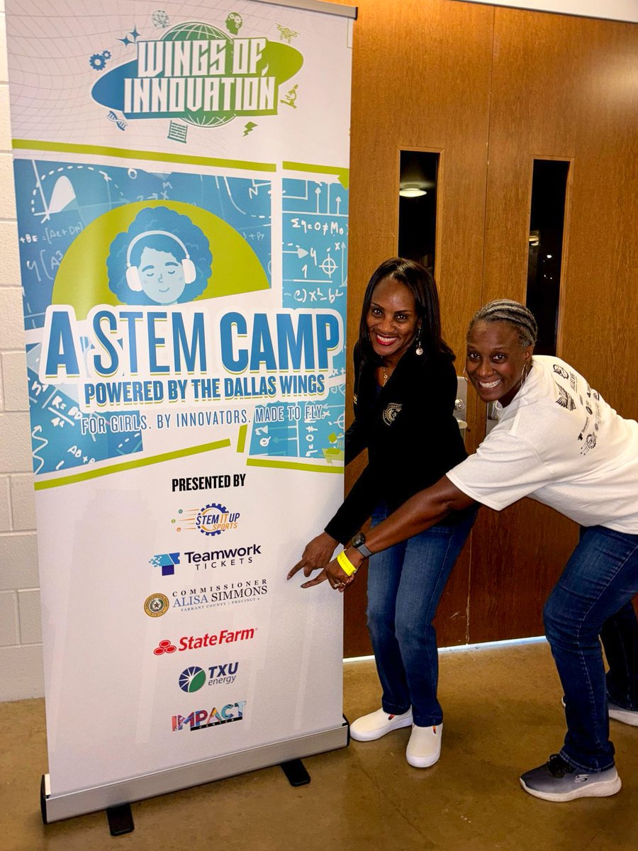 CommALSimmons's tweet image. Once again this year, I am proud to support STEM It Up Sports and the bright, bold, and brilliant young women of its "Wings of Innovation STEM Camp." They have spent the past week flying drones, building and coding robots, solving challenges—and most importantly, proving that…