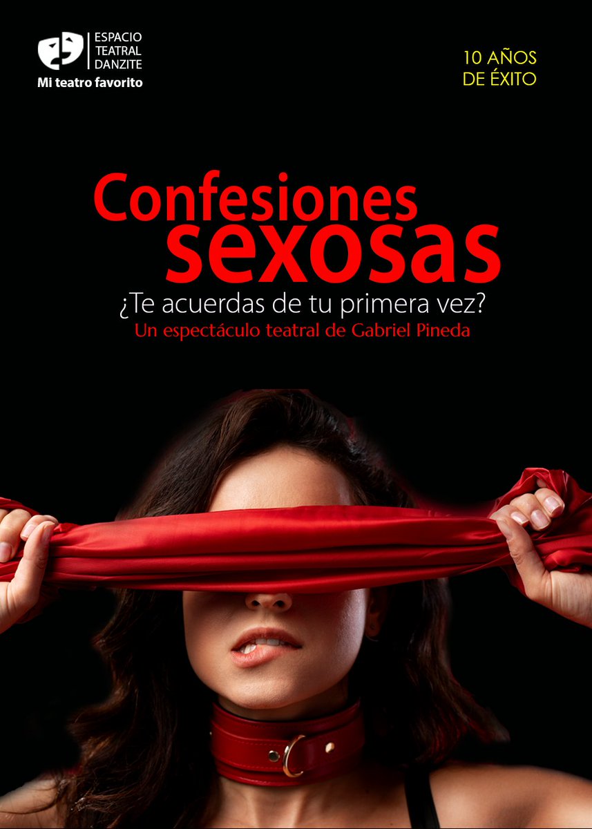 ¿Te acuerdas de tu primera vez? Ven a divertirte, a recordar y asorprenderte. 
Boletos con descuento aquí danzite.com.mx/confesiones-se…
<a href="/CarteleraCDMX/">Cartelera Teatral CDMX</a>
<a href="/CulturaEnMexico/">Cultura en México 🇲🇽</a>
<a href="/teatroculturamx/">Teatro y Cultura CDMX</a>
<a href="/seropodcast/">SERO podcast</a>
<a href="/vidasycolores/">Vidas y Colores</a>
<a href="/papapandatv/">Papá Panda TV</a>
<a href="/alasbutacas/">Teatromanía</a>
<a href="/venalteatroMX/">Ven Al Teatro MX 🎭</a>
<a href="/VamosAlTeatr0/">Vamos Al Teatro</a>